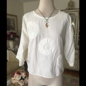 New Hero 3/4 sleeve vintage top size XS